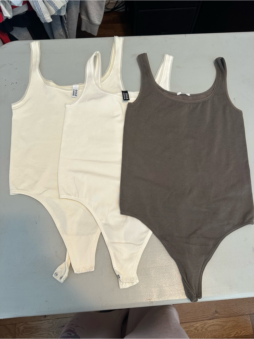 Wildfox White Scoop Neck Tank Top